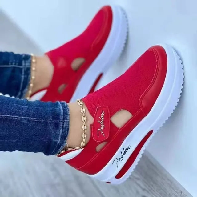 MODEGEIST Orthopädische Baumwoll-Sneaker für den Sommer