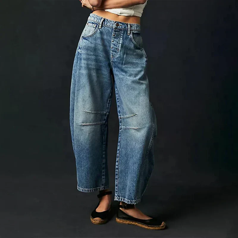 Ilse: bequeme, weit geschnittene Jeans