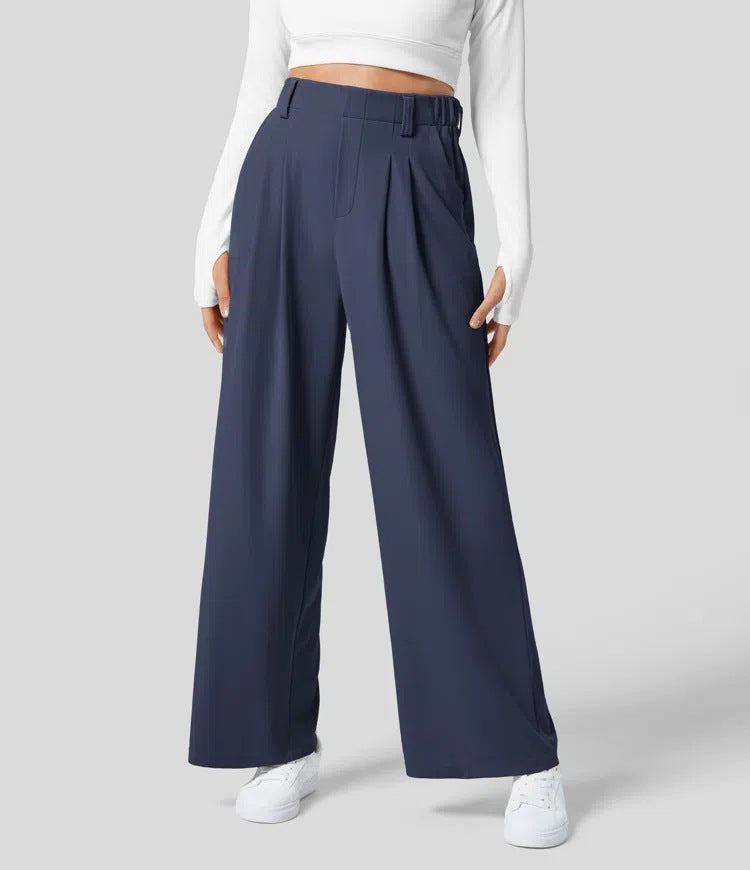 Weite Damen Culotte mit elastischem Bund von MODEGEIST