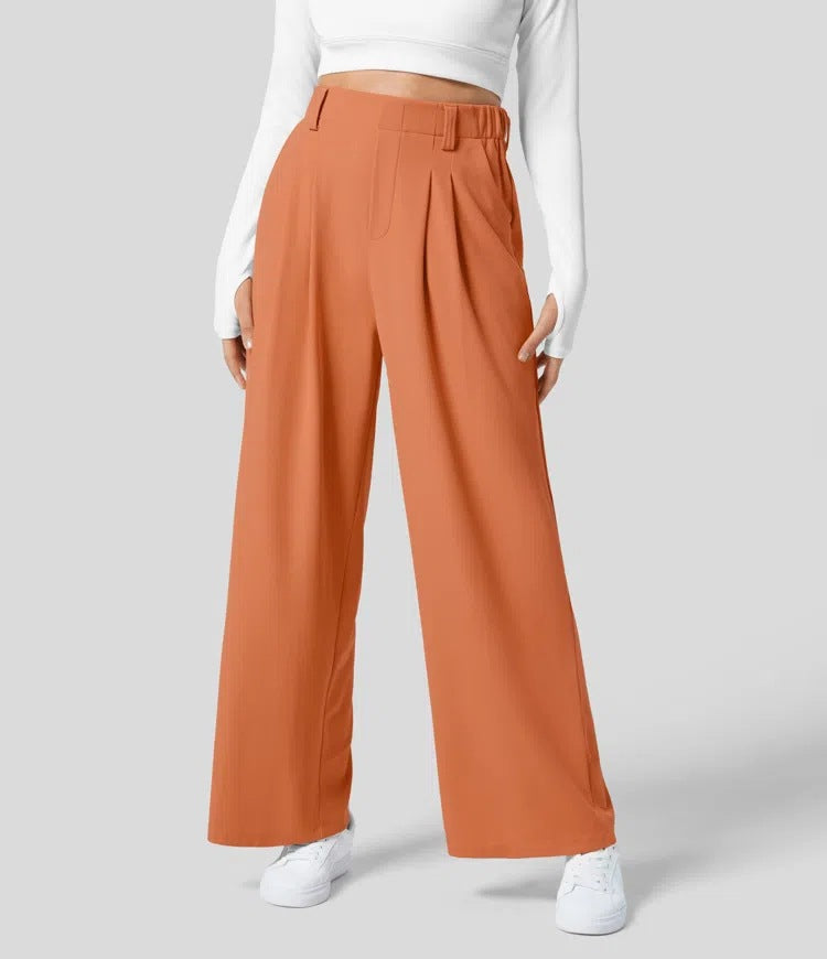 Weite Damen Culotte mit elastischem Bund von MODEGEIST