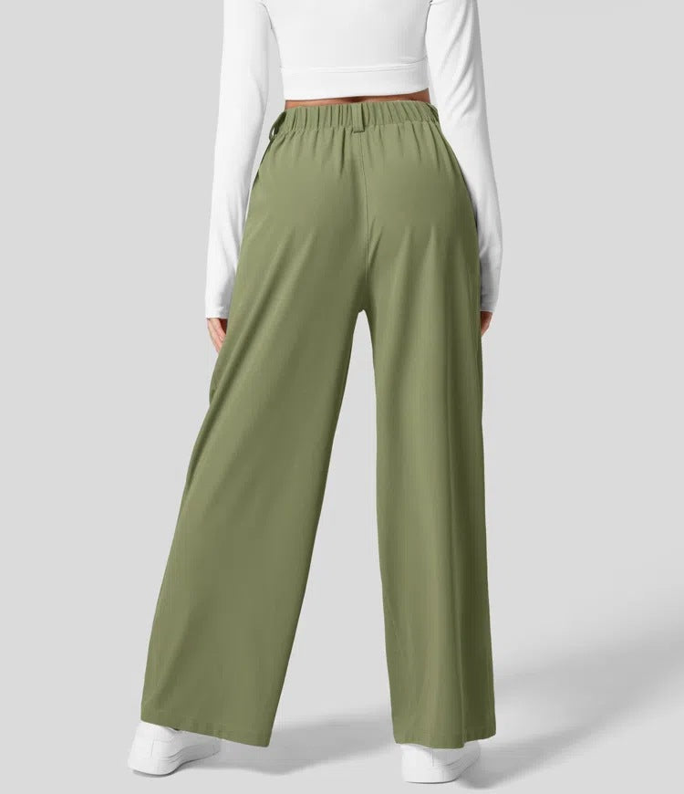 Weite Damen Culotte mit elastischem Bund von MODEGEIST