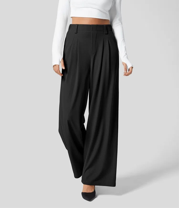 Weite Damen Culotte mit elastischem Bund von MODEGEIST