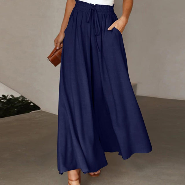 Weite Leinenhose Safiya für Frühling & Sommer