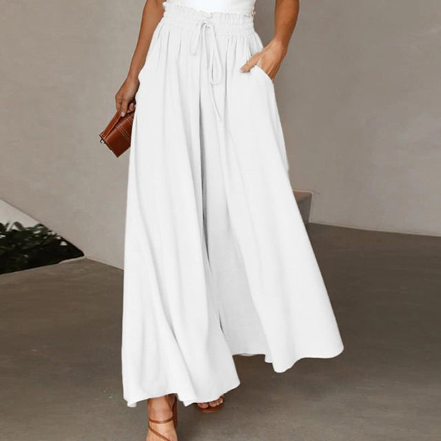 Weite Leinenhose Safiya für Frühling & Sommer