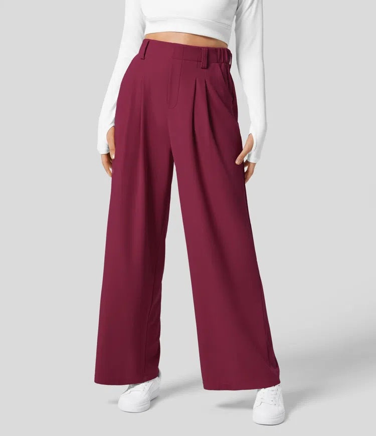 Weite Damen Culotte mit elastischem Bund von MODEGEIST