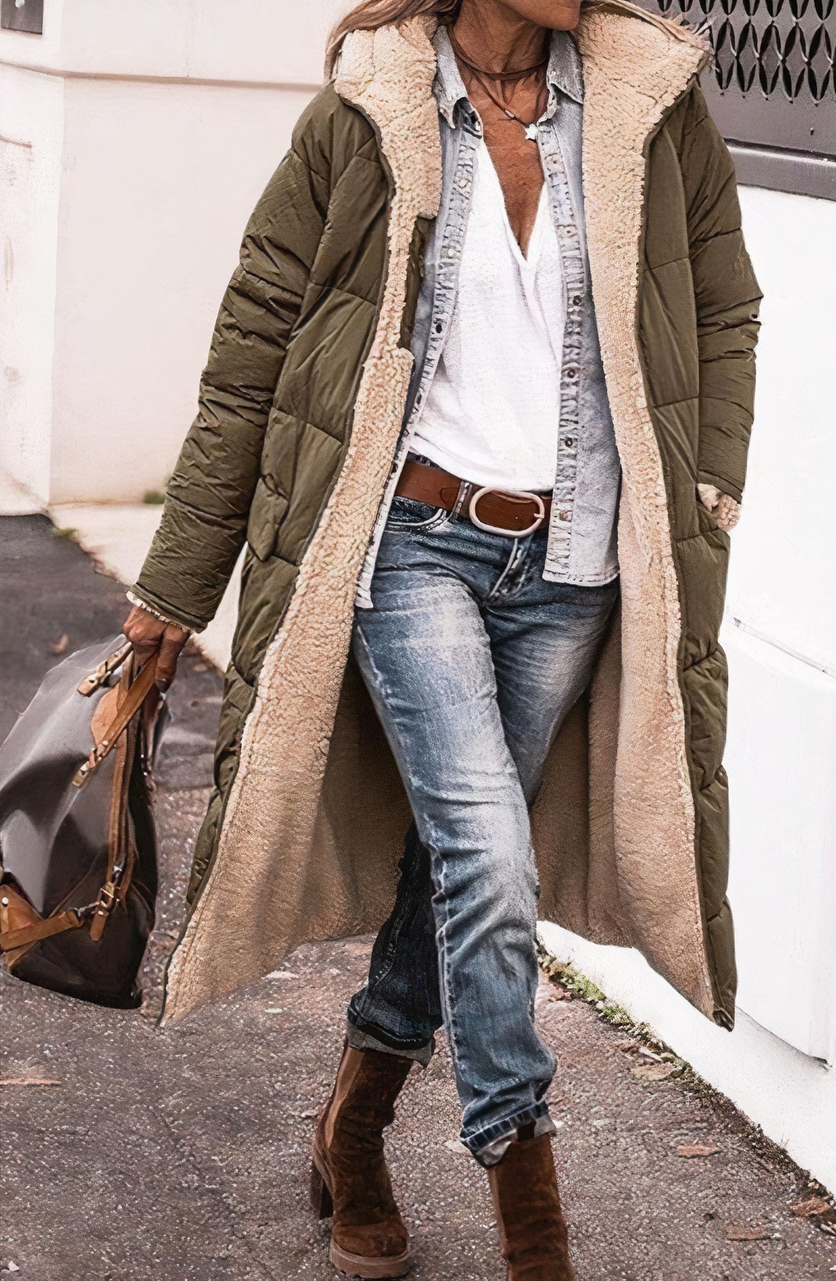 Wendejacke aus Fleece – Modell Riny