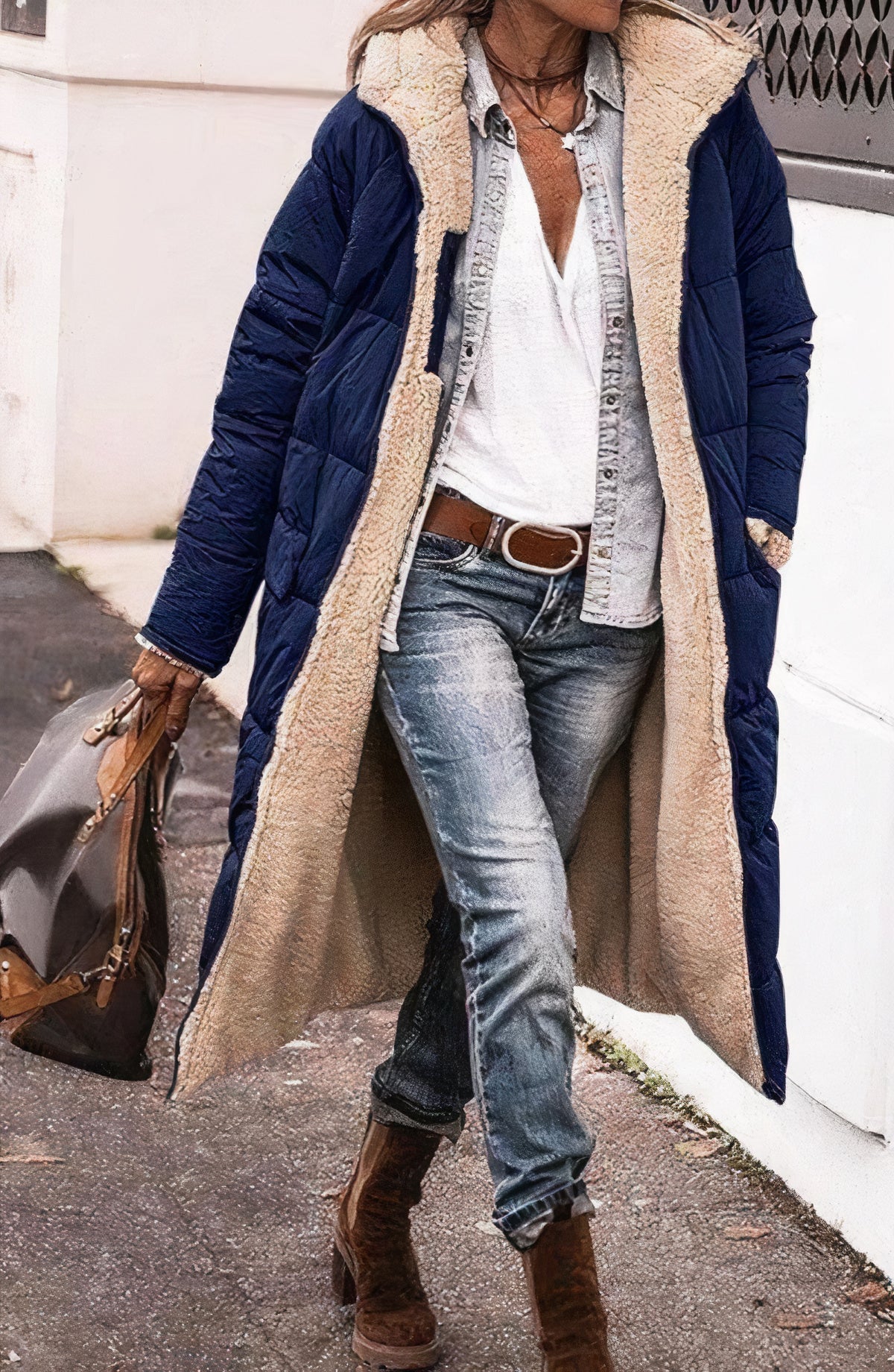 Wendejacke aus Fleece – Modell Riny