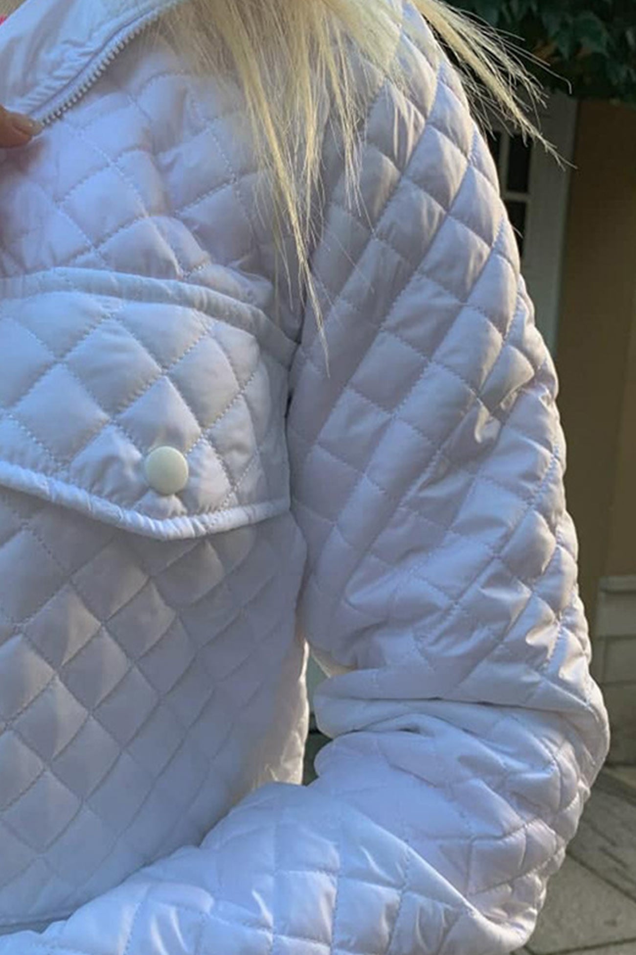 Wintar Jacke mit Reißverschluss und Taschen
