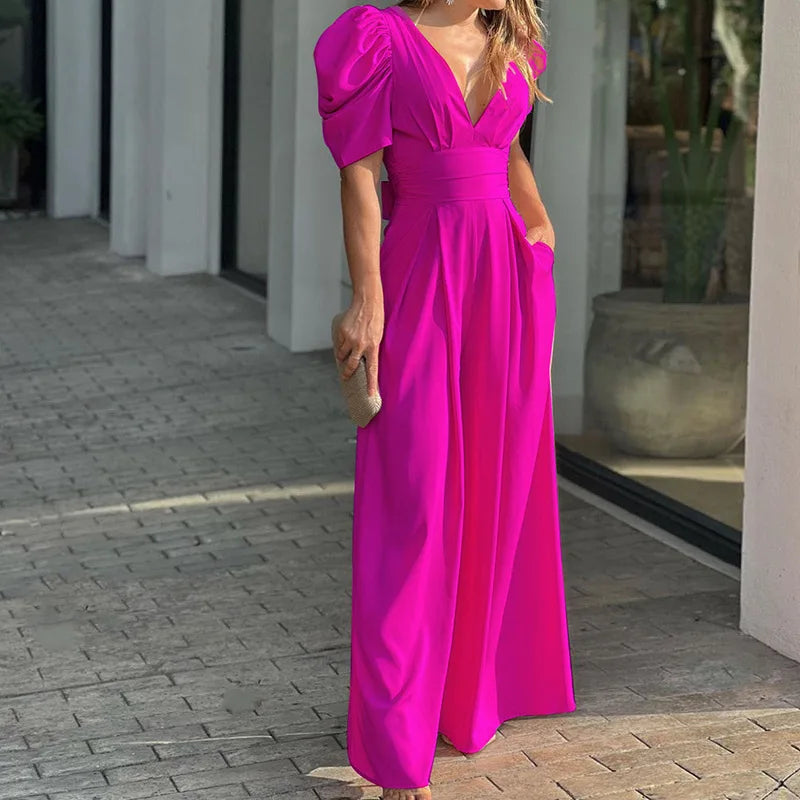Elegant Jumpsuit for Women - Pearl