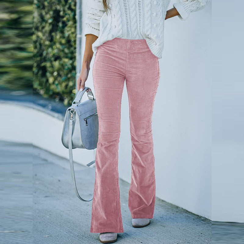 Lange Stretch-Cordhose von Walker