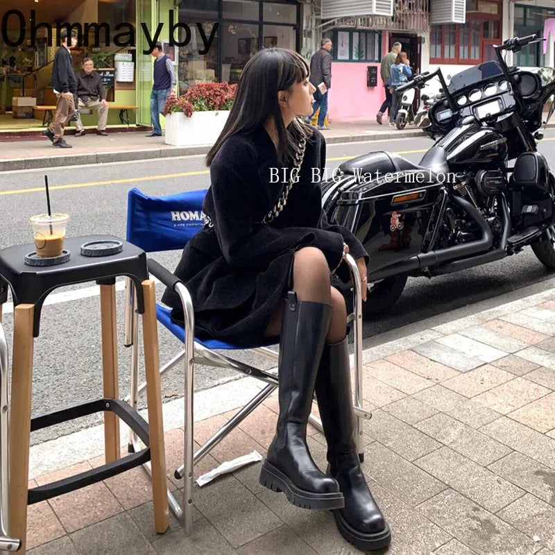 Ritterstil Platform Boots