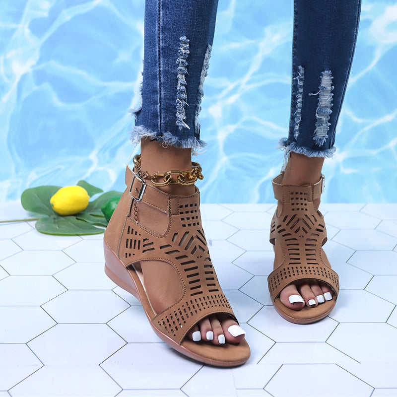 MODEGEIST Damen-Sandalen mit orthopädischer Funktion