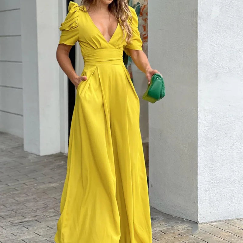 Elegant Jumpsuit for Women - Pearl