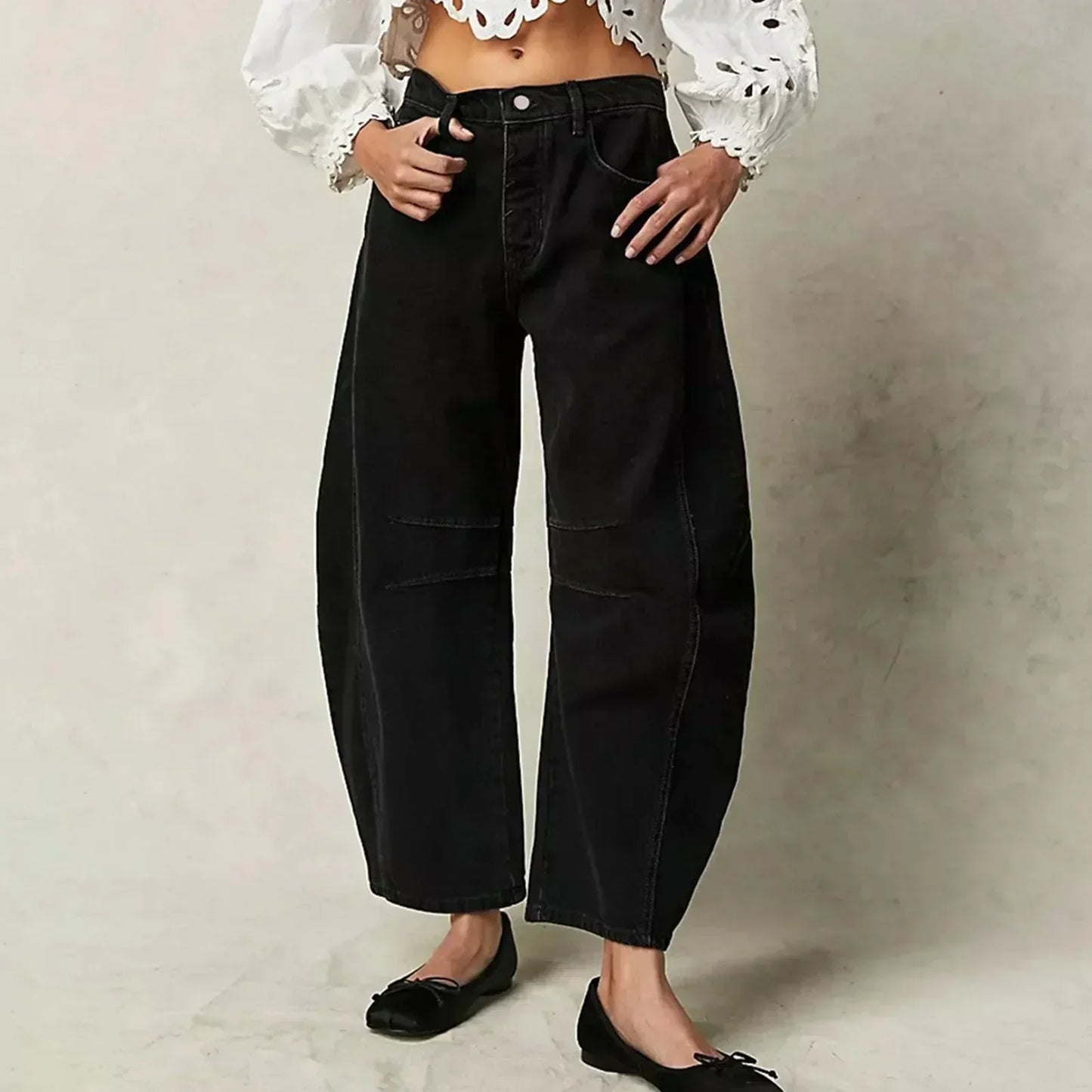 Ilse: bequeme, weit geschnittene Jeans