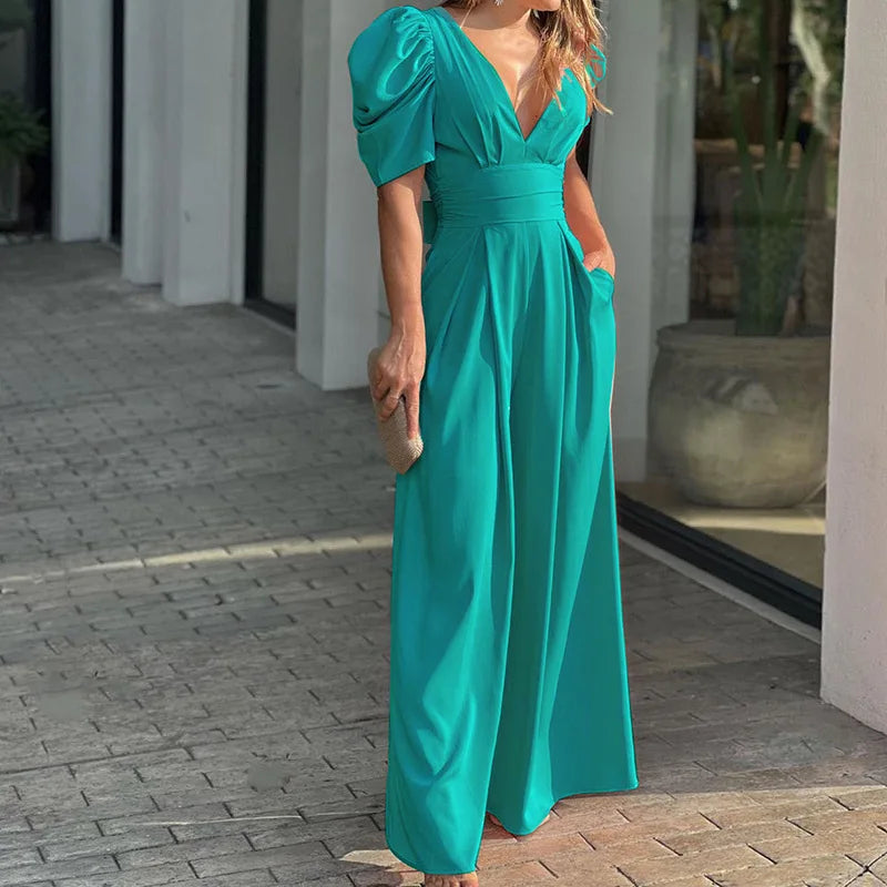 Elegant Jumpsuit for Women - Pearl