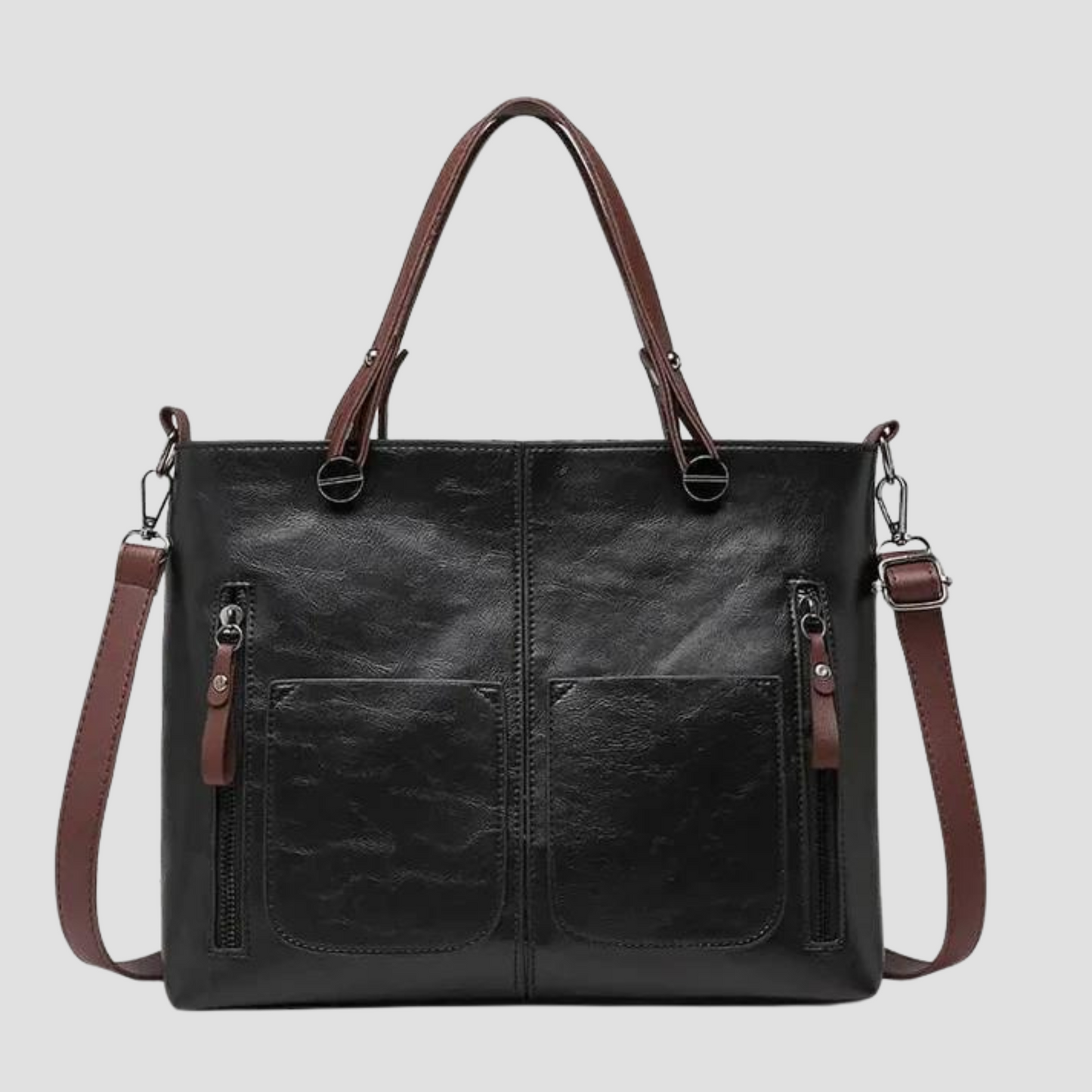 Vintage Leder Umhängetasche Leila für Damen
