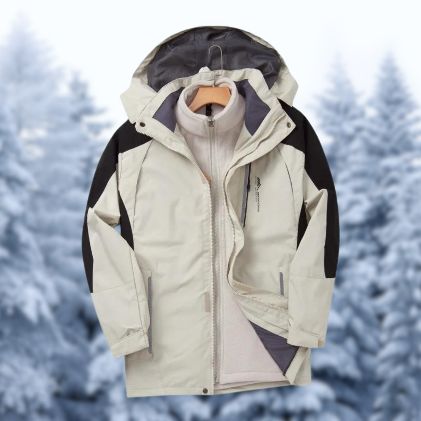 Adaline: Hochwertige 3-in-1-Jacke mit ultimativem Schutz