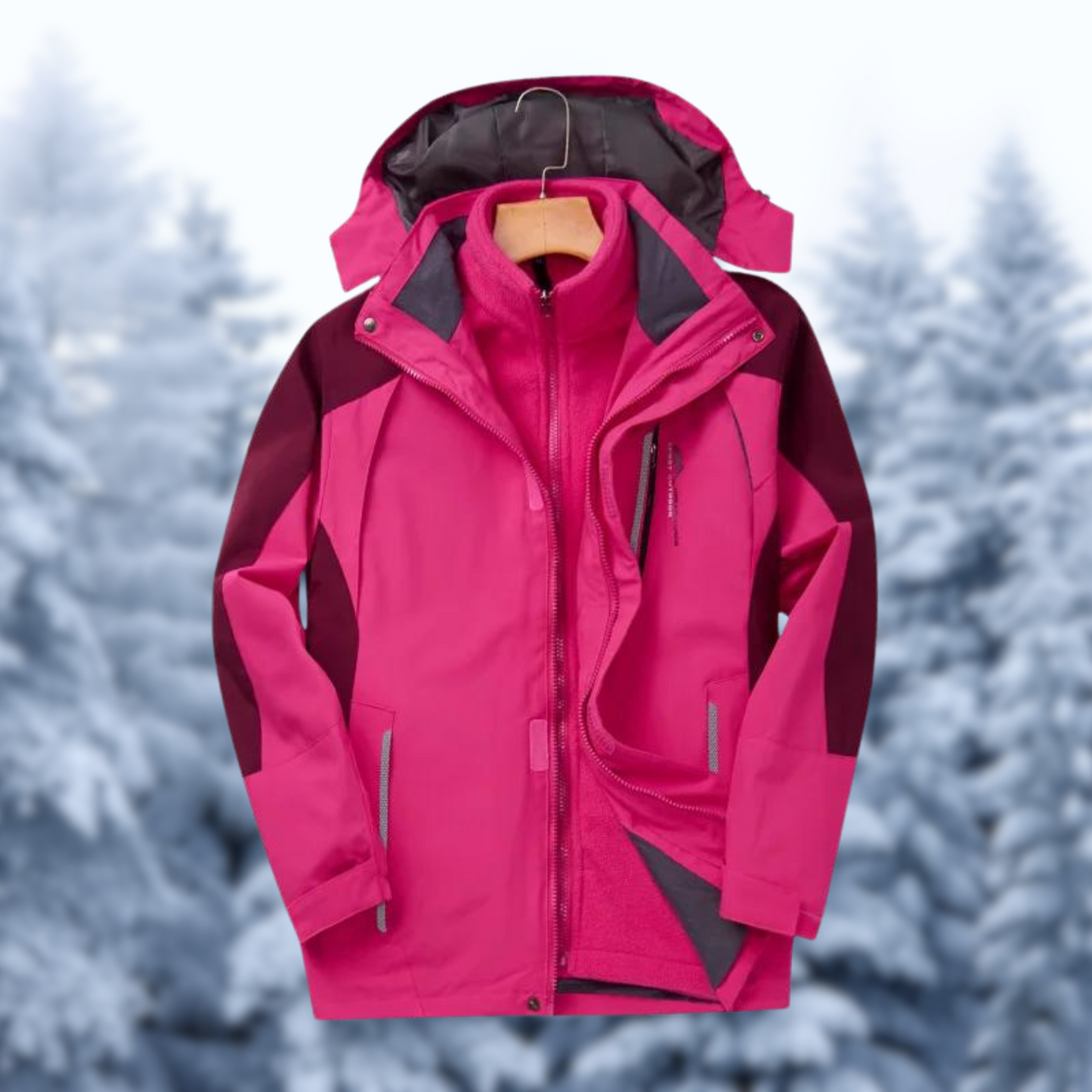 Adaline: Hochwertige 3-in-1-Jacke mit ultimativem Schutz