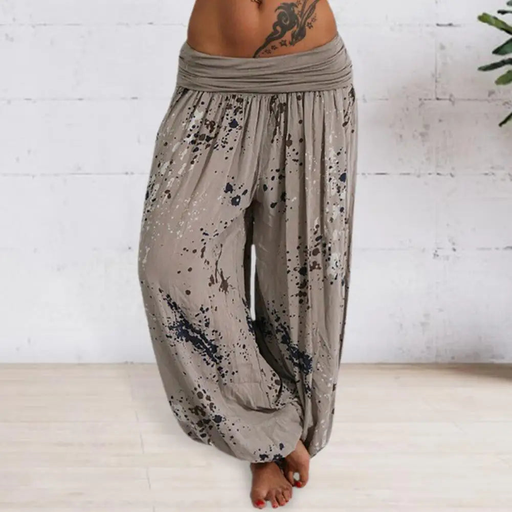 Tie-Dye Print Pants for Women - Dorothy