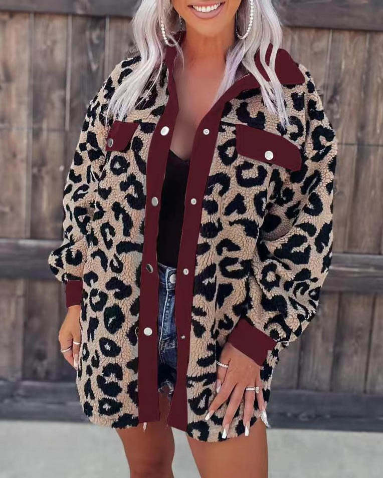 Wilma – Fashion Leopard Coat