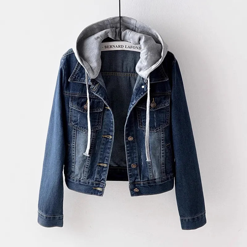 Maude Damen Jeansjacke