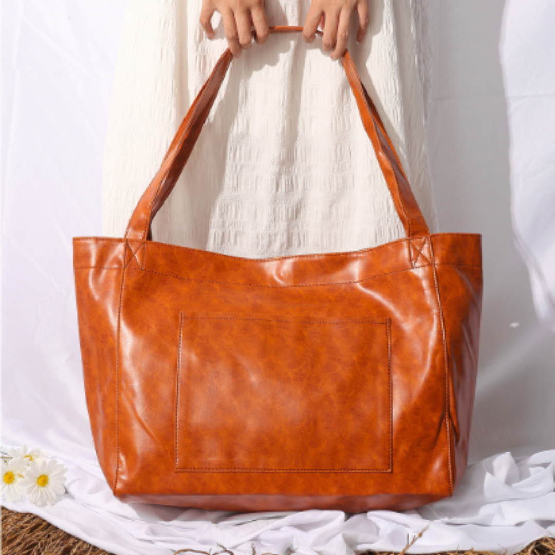 Kalindra Damen Vintage Schultertasche