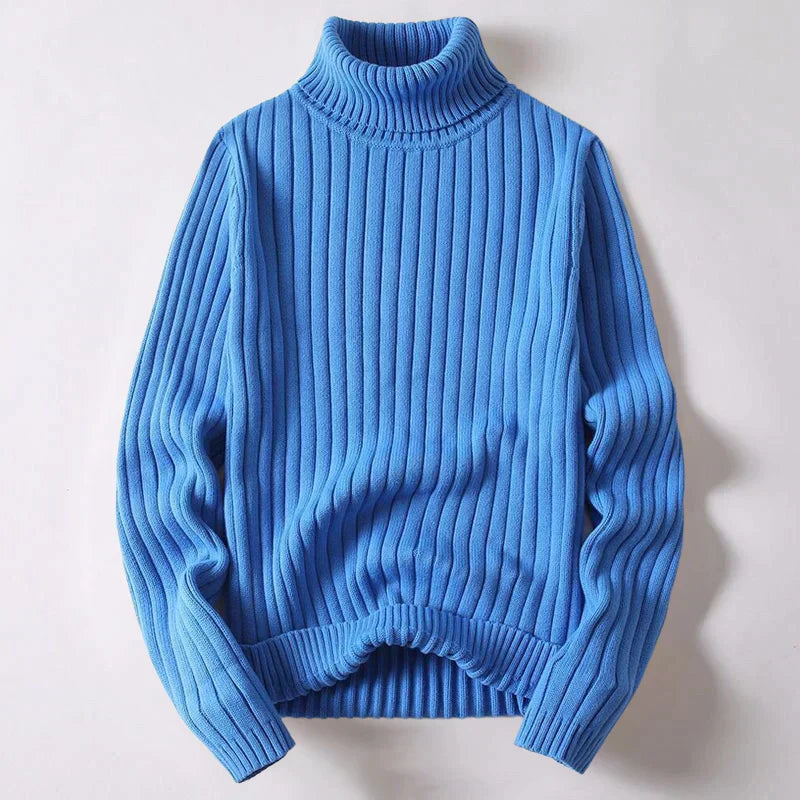 Wyatt: Herrenpullover mit Rollkragen aus Merinowolle