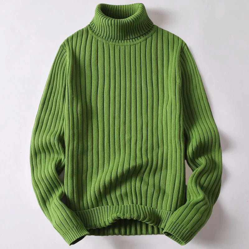 Wyatt: Herrenpullover mit Rollkragen aus Merinowolle