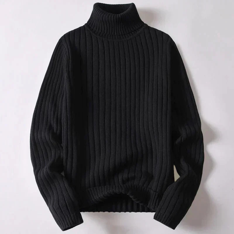 Wyatt: Herrenpullover mit Rollkragen aus Merinowolle