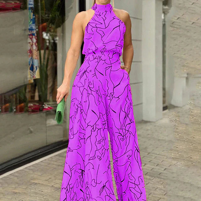 HANNAH: Elegantes ärmelloses Jumpsuit