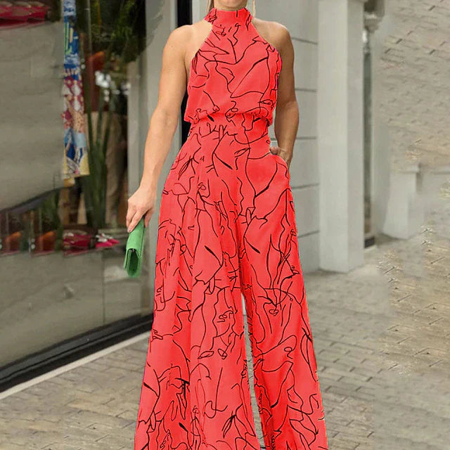 HANNAH: Elegantes ärmelloses Jumpsuit