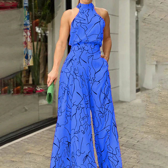HANNAH: Elegantes ärmelloses Jumpsuit