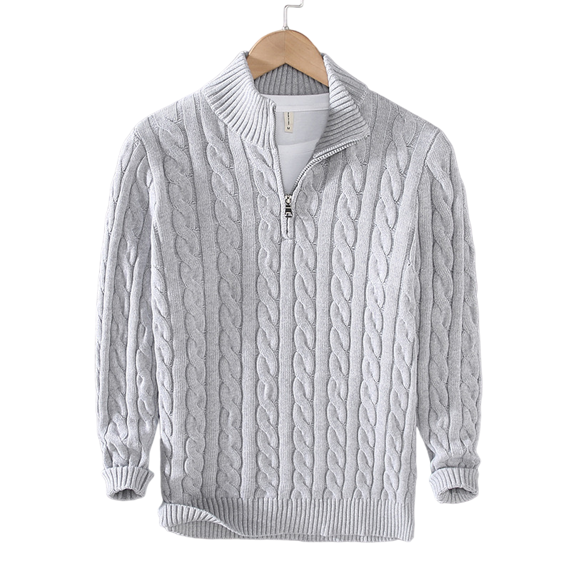 Warmer, atmungsaktiver Herrenpullover - Patrick