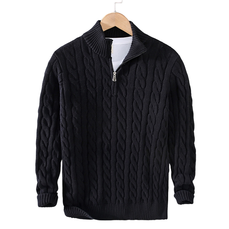 Warmer, atmungsaktiver Herrenpullover - Patrick