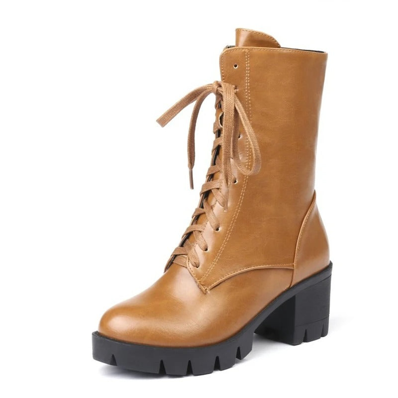 Hildegard® | Ultimative klobige Stiefel für unwiderstehlichen Style