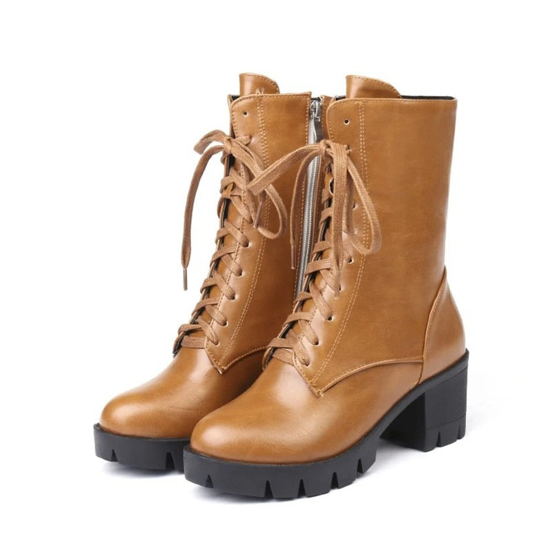 Hildegard® | Ultimative klobige Stiefel für unwiderstehlichen Style
