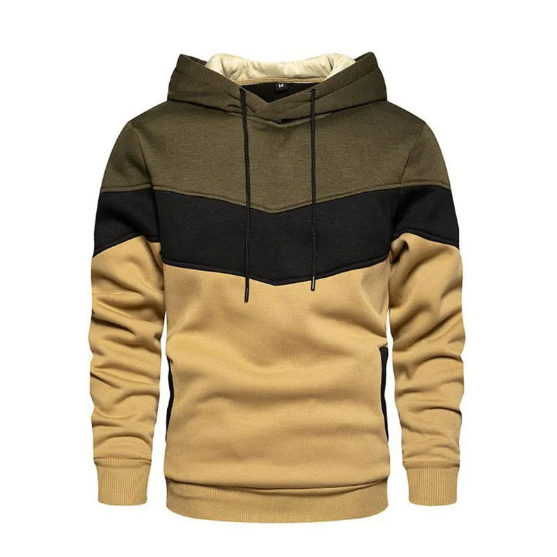 Winter Kapuzenpullover mit bunten Mustern - Wendel