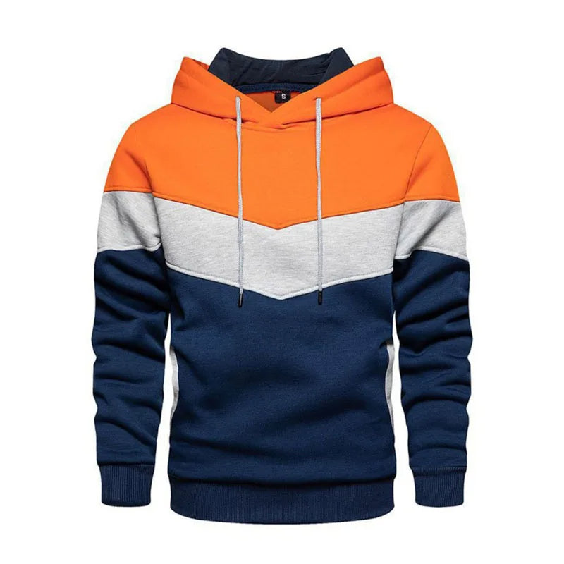 Winter Kapuzenpullover mit bunten Mustern - Wendel