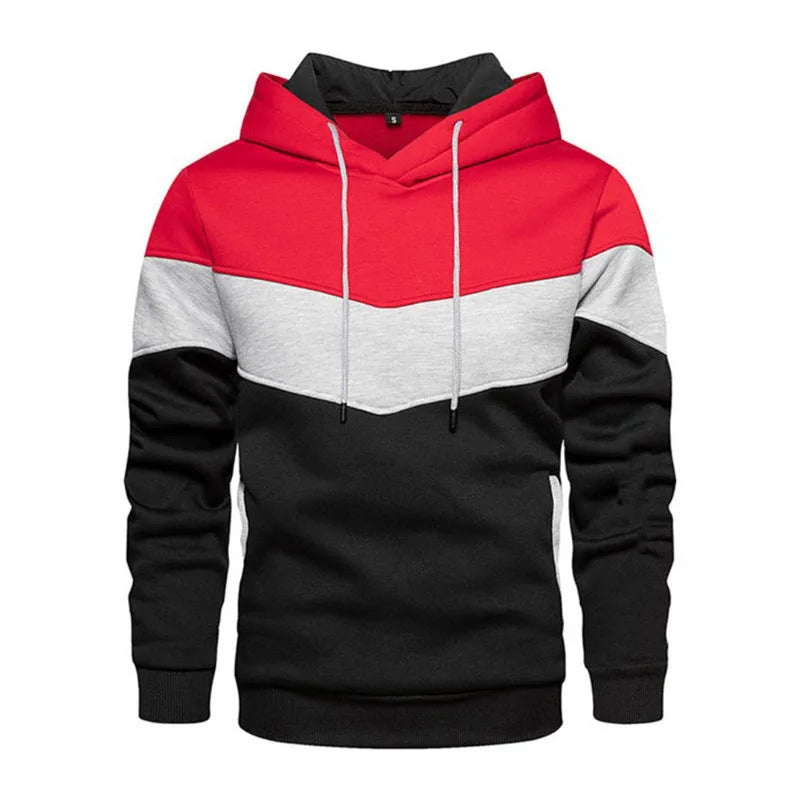Winter Kapuzenpullover mit bunten Mustern - Wendel