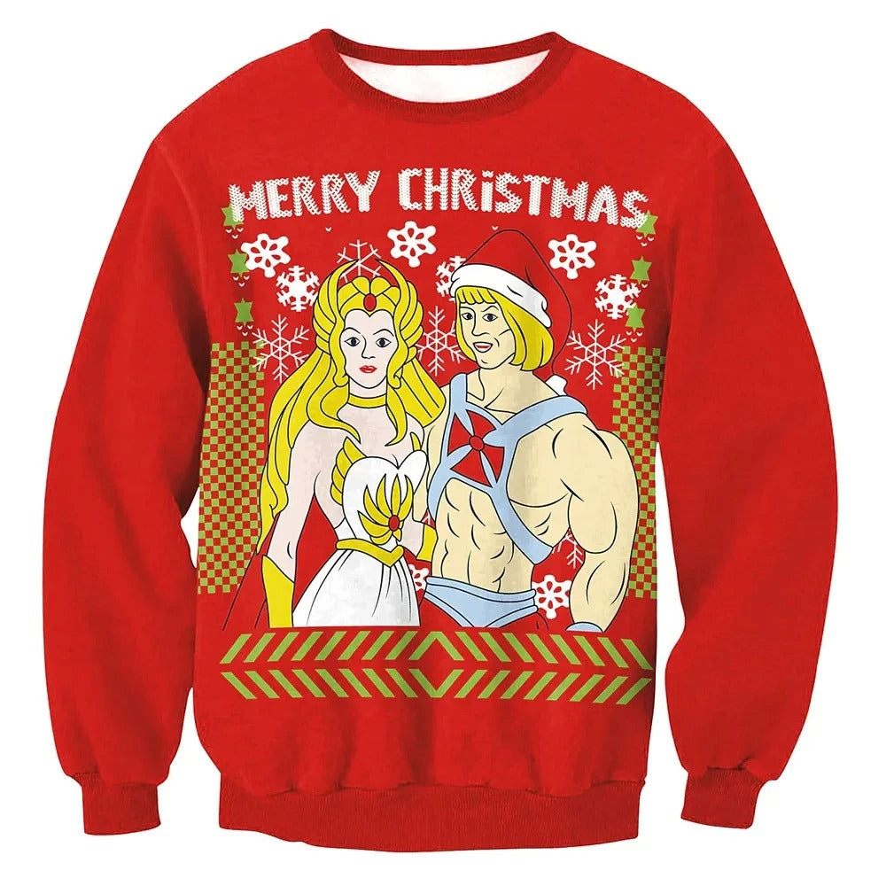 Unisex Weihnachtspullover