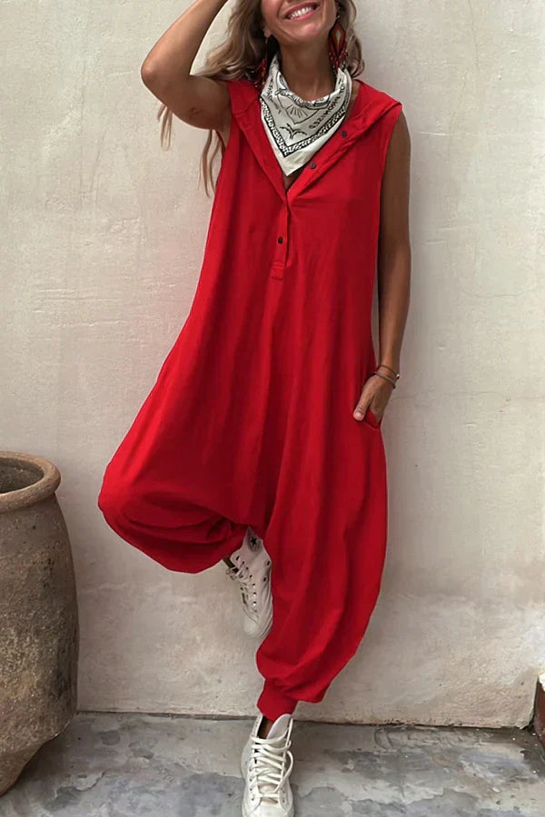Knopf-Jumpsuit von Suma