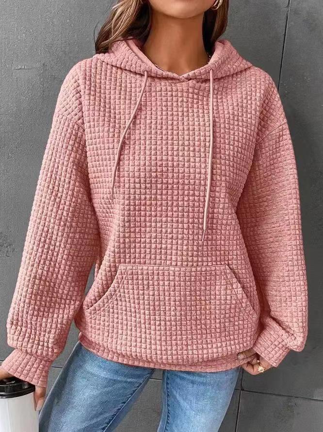 Waffel Kapuzenpullover von Fudus