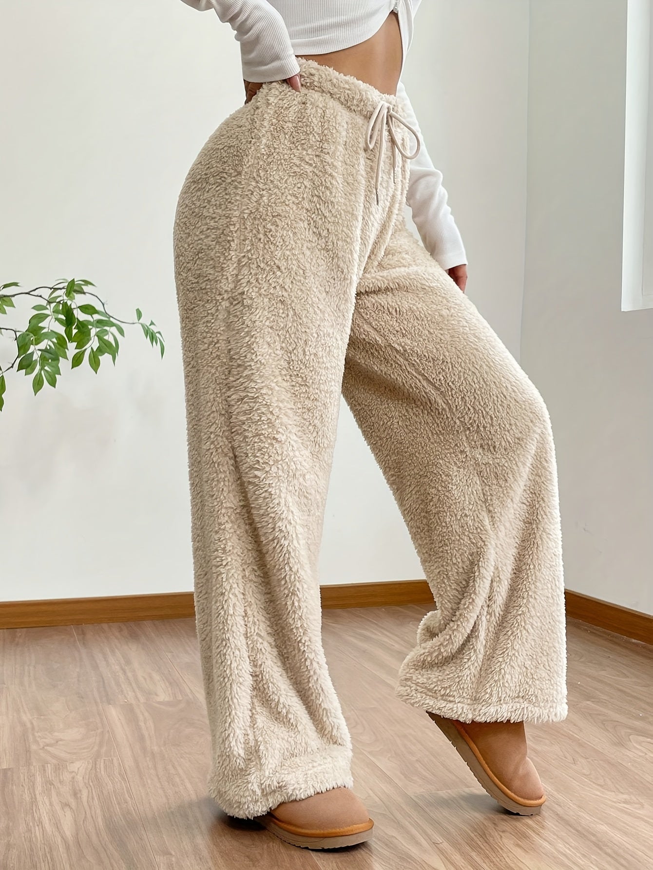 Winiela – Extrabreite Fleecehose für höchsten Komfort