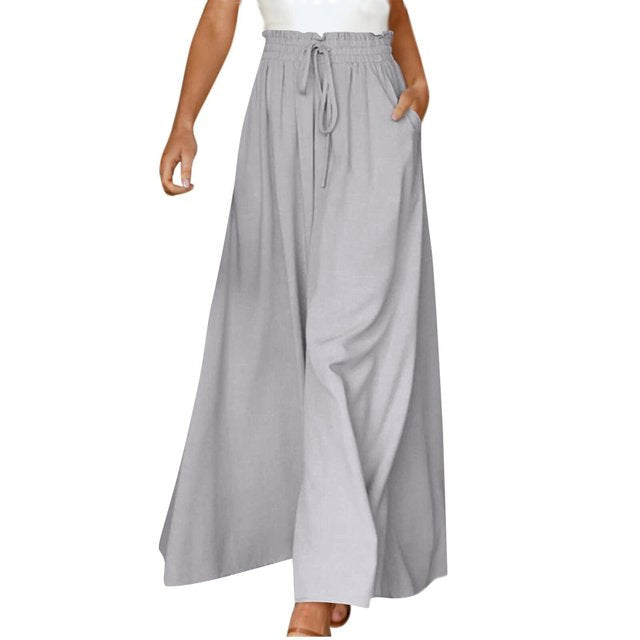 Weite Leinenhose Safiya für Frühling & Sommer