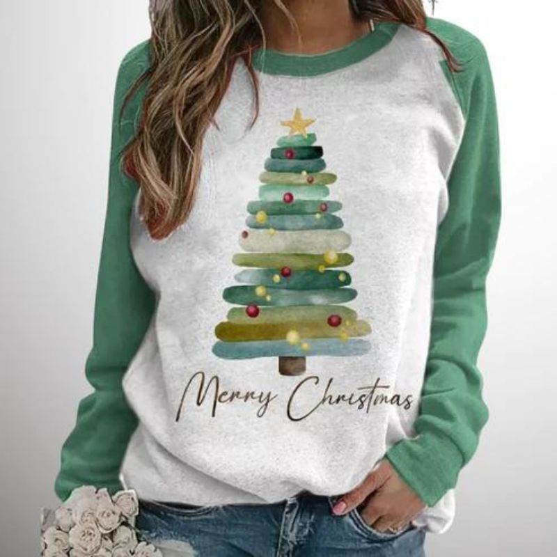 Weihnachtlicher Damenpullover Annalena