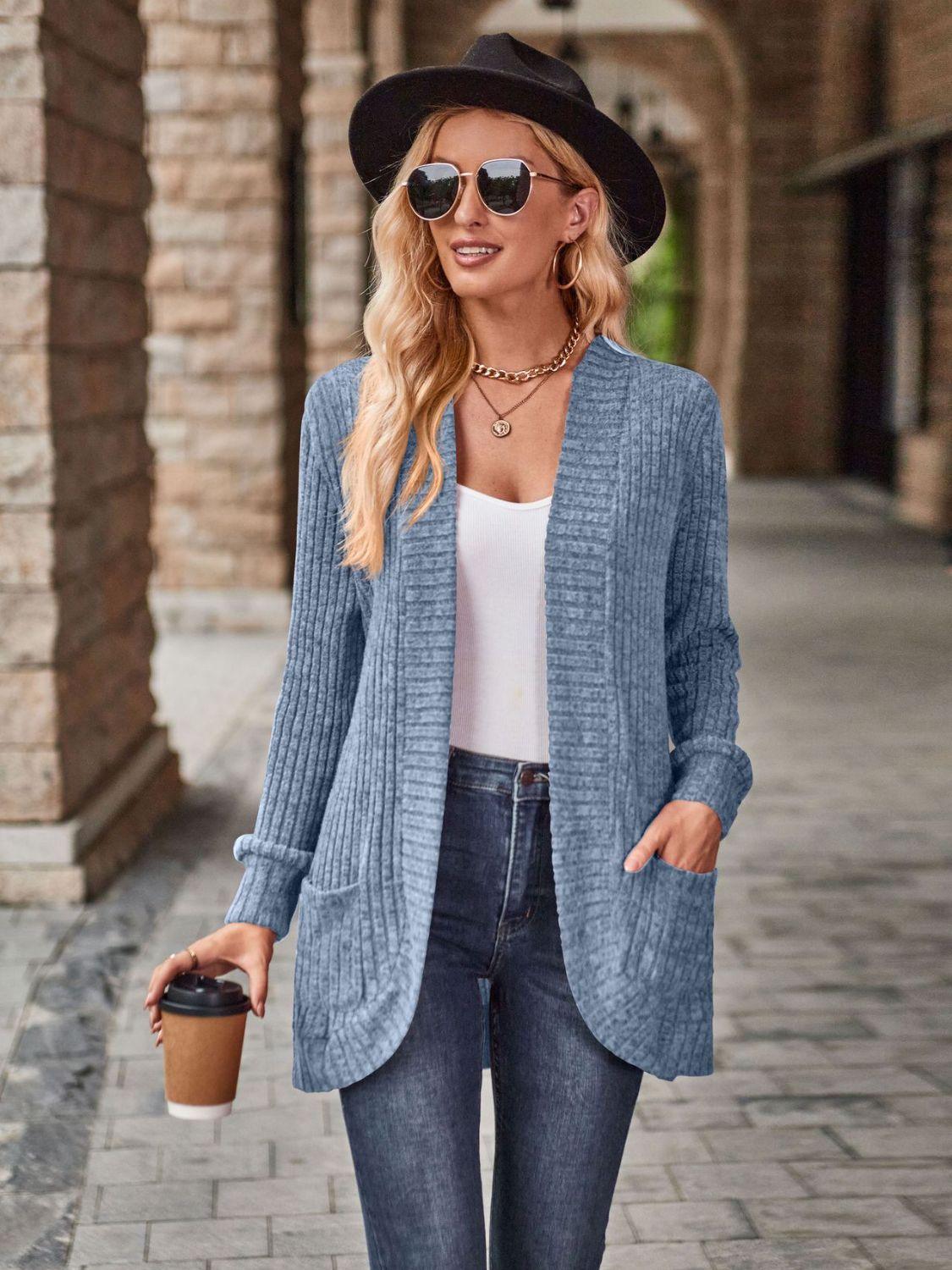 Weiche Winterstrickjacke für Damen