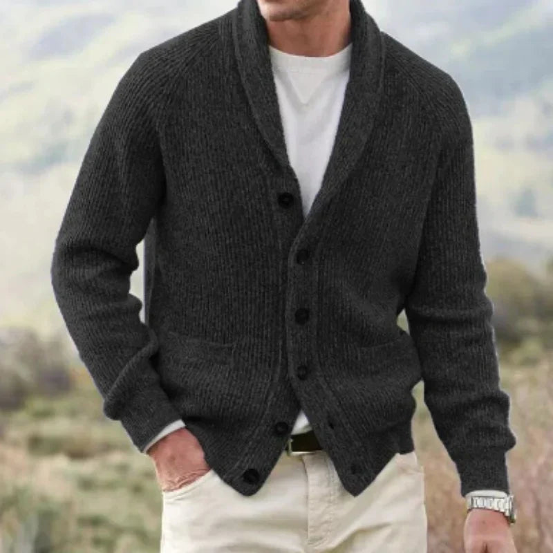 Vintage Strickjacke von Vyterrae mit V-Ausschnitt
