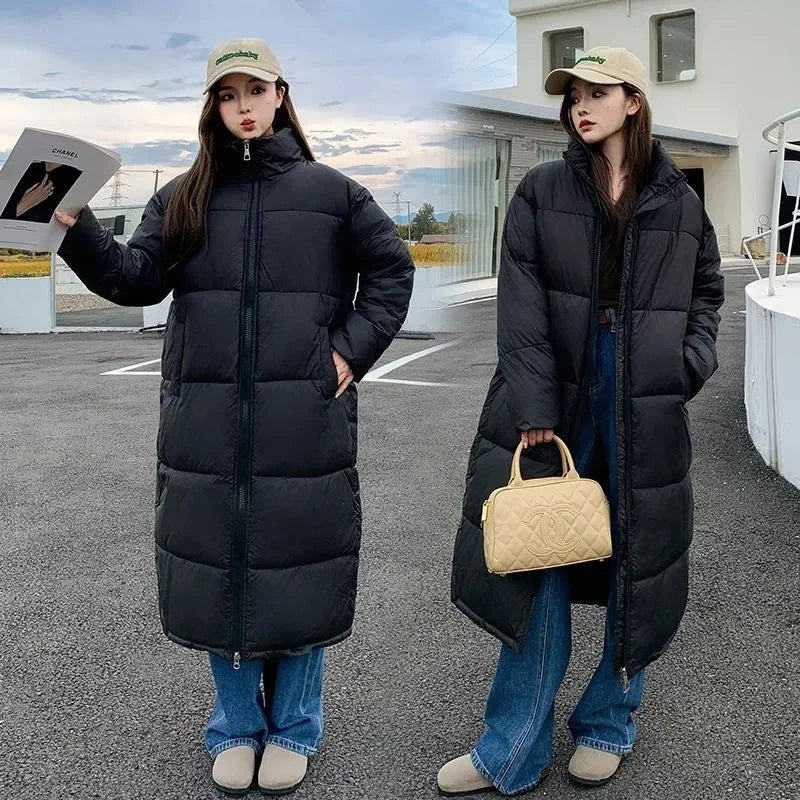 Wölfinnen-Jacke: Neue, wattierte Baumwolljacke im koreanischen Stil, große Größen
