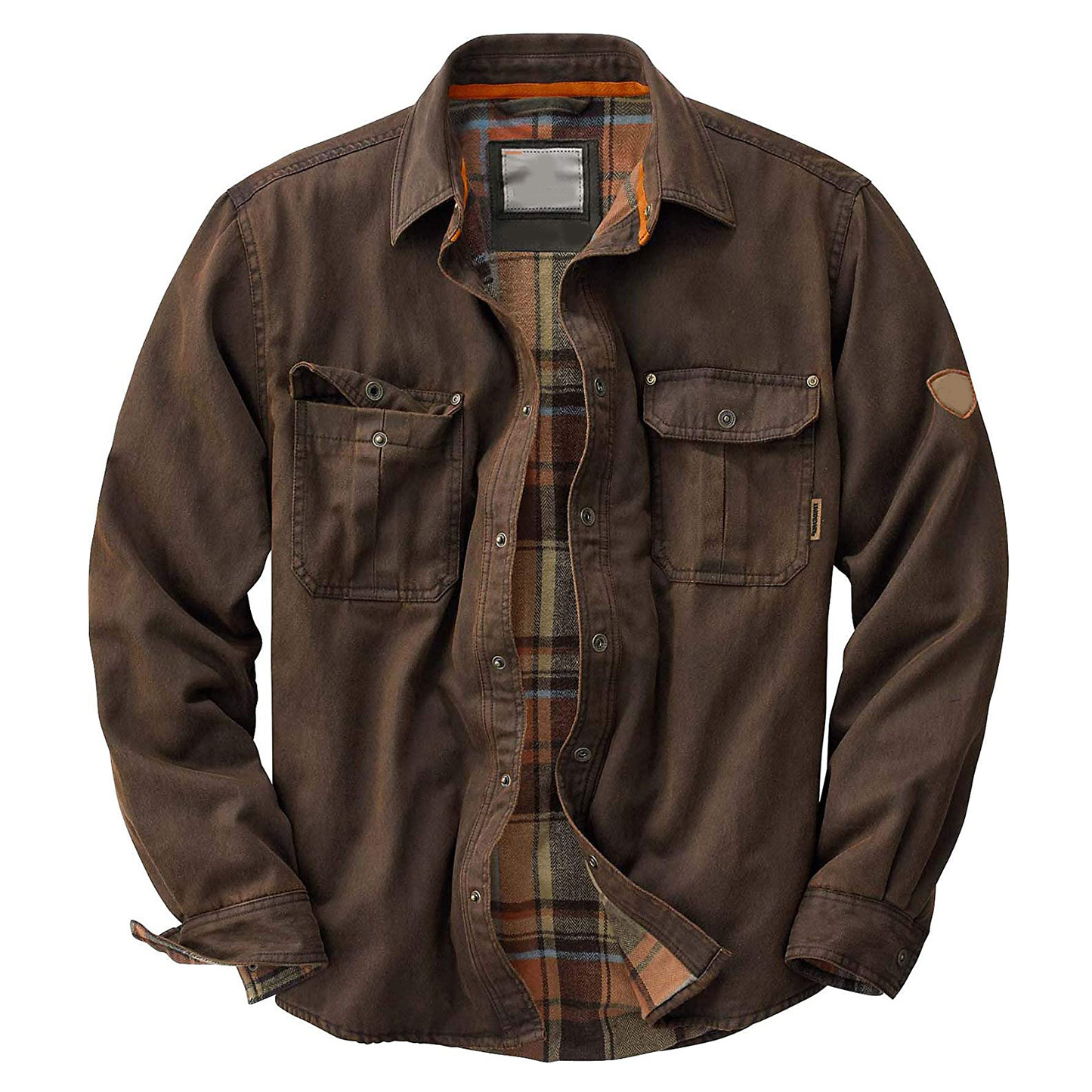 Weiche Canvas Männer Truckerjacke