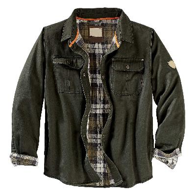 Weiche Canvas Männer Truckerjacke